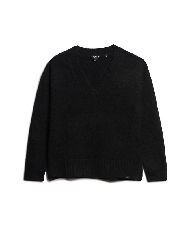 Oversized tröja med V-ringning Oversized tröja med V-ringning