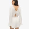 Playsuit med utskurna ärmar