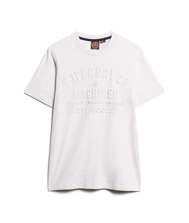 Präglad T-shirt med arbetsklädesmotiv Präglad T-shirt med arbetsklädesmotiv