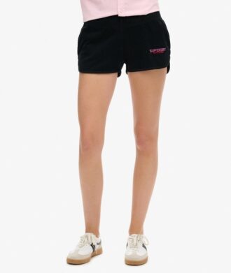 Racershorts med sportklädeslogotyp