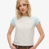 Raglan-T-shirt i Organic Cotton med Essential-logotyp Raglan-T-shirt i Organic Cotton med Essential-logotyp