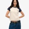 Raglan-T-shirt i Organic Cotton med Essential-logotyp Raglan-T-shirt i Organic Cotton med Essential-logotyp