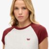 Raglan-T-shirt i Organic Cotton med Essential-logotyp Raglan-T-shirt i Organic Cotton med Essential-logotyp