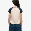 Raglan-T-shirt i Organic Cotton med Essential-logotyp Raglan-T-shirt i Organic Cotton med Essential-logotyp