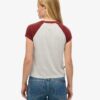 Raglan-T-shirt i Organic Cotton med Essential-logotyp Raglan-T-shirt i Organic Cotton med Essential-logotyp