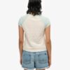 Raglan-T-shirt i Organic Cotton med Essential-logotyp Raglan-T-shirt i Organic Cotton med Essential-logotyp
