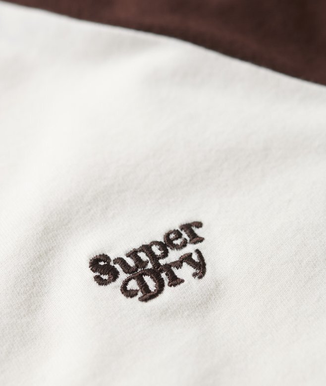 Raglan-T-shirt i Organic Cotton med Essential-logotyp Raglan-T-shirt i Organic Cotton med Essential-logotyp