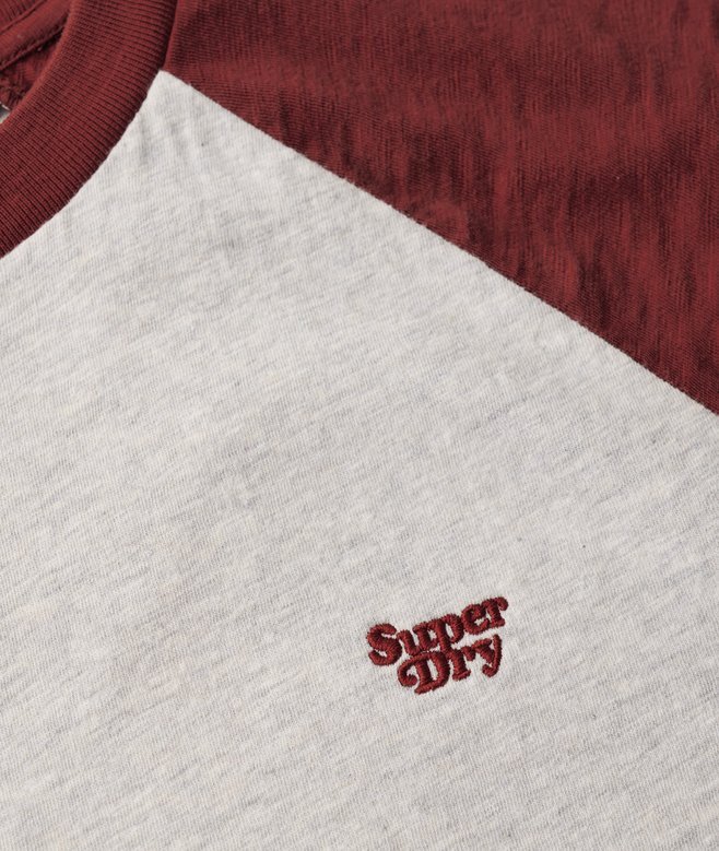 Raglan-T-shirt i Organic Cotton med Essential-logotyp Raglan-T-shirt i Organic Cotton med Essential-logotyp