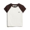 Raglan-T-shirt i Organic Cotton med Essential-logotyp Raglan-T-shirt i Organic Cotton med Essential-logotyp