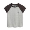 Raglan-T-shirt i Organic Cotton med Essential-logotyp Raglan-T-shirt i Organic Cotton med Essential-logotyp