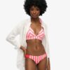 Randig triangel-bikinitopp Randig triangel-bikinitopp
