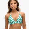 Randig triangel-bikinitopp Randig triangel-bikinitopp