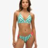 Randig triangel-bikinitopp Randig triangel-bikinitopp