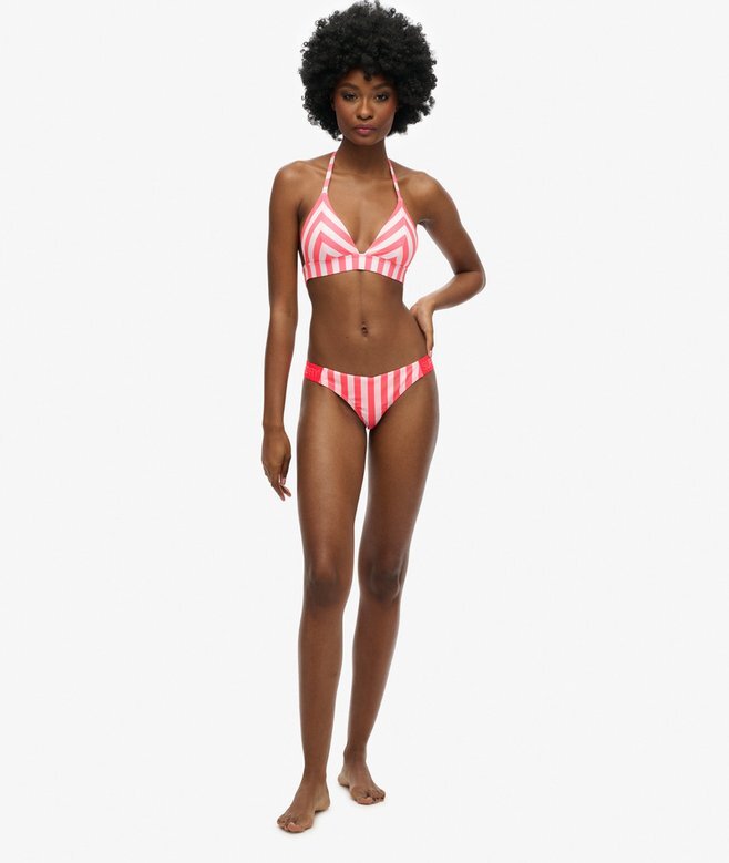 Randig triangel-bikinitopp Randig triangel-bikinitopp