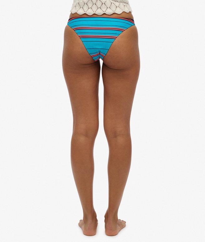 Randiga bikini-trosor av återvunnet material Randiga bikini-trosor av återvunnet material