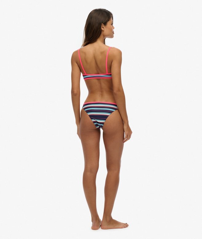 Randiga bikini-trosor av återvunnet material Randiga bikini-trosor av återvunnet material
