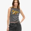 Retro-dekorerad slim fit-väst Retro-dekorerad slim fit-väst