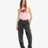 Retro-dekorerad slim fit-väst Retro-dekorerad slim fit-väst