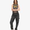 Retro-dekorerad slim fit-väst Retro-dekorerad slim fit-väst