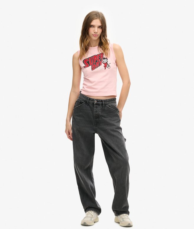 Retro-dekorerad slim fit-väst Retro-dekorerad slim fit-väst
