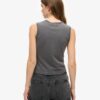 Retro-dekorerad slim fit-väst Retro-dekorerad slim fit-väst