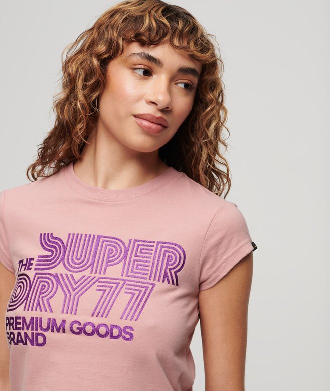 Retro Glitter Logo T-shirt Retro Glitter Logo T-shirt