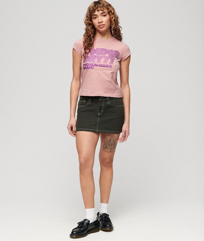 Retro Glitter Logo T-shirt Retro Glitter Logo T-shirt