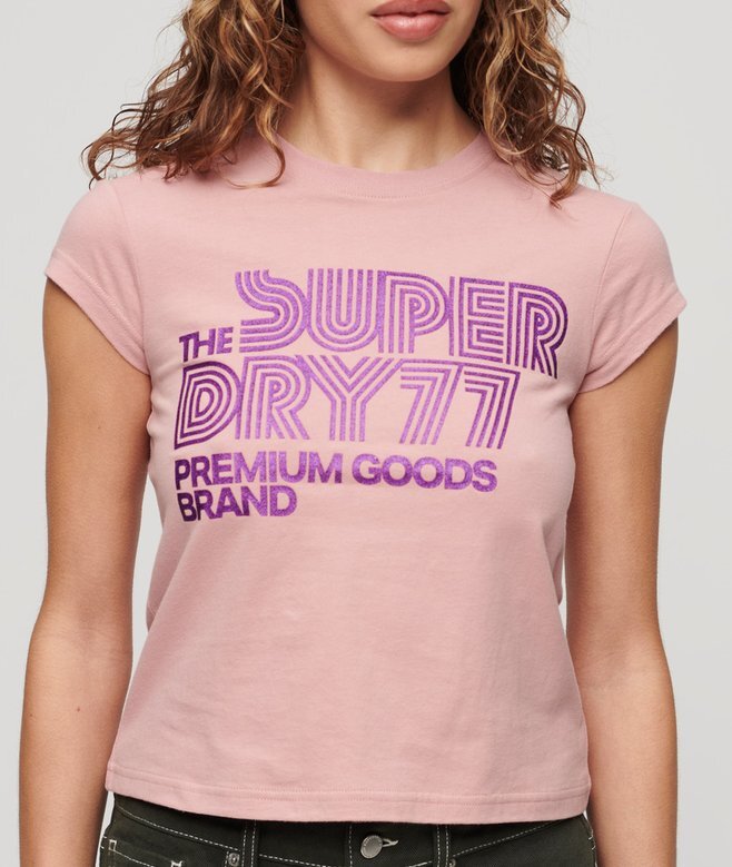 Retro Glitter Logo T-shirt Retro Glitter Logo T-shirt