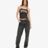 Retro Rocker Graphic Rib Cami Top