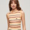 Ribbad bodycon-midiklänning