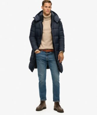 Ripstop Longline Puffer Coat