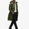 Ripstop Longline Puffer Coat