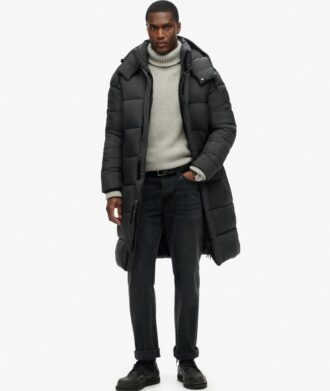 Ripstop Longline Puffer Coat