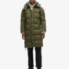 Ripstop Longline Puffer Coat