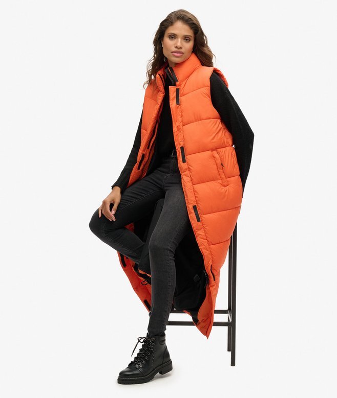 Ripstop Longline Puffer Västa Ripstop Longline Puffer Västa