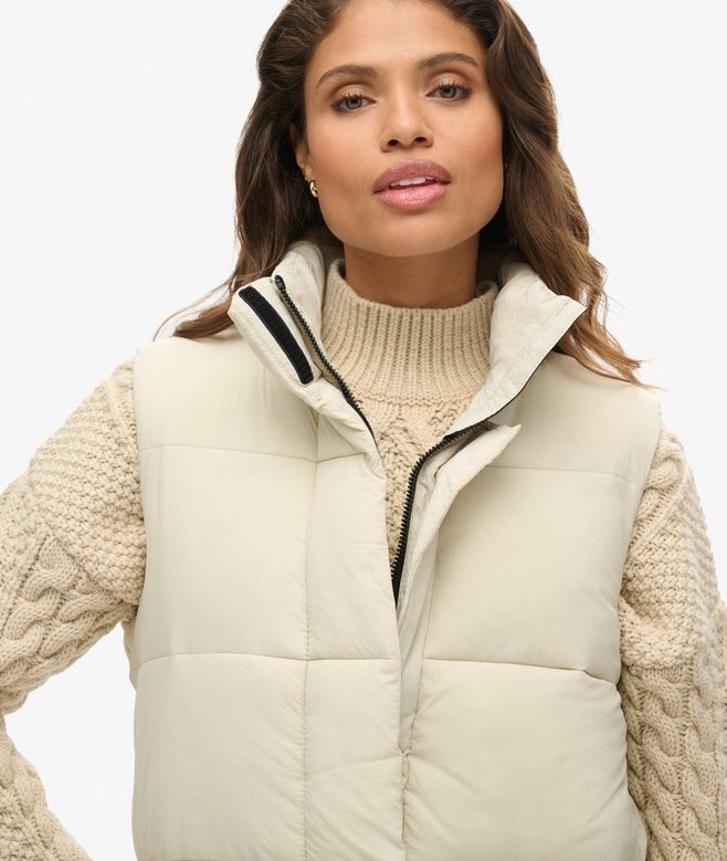 Ripstop Longline Puffer Västa Ripstop Longline Puffer Västa