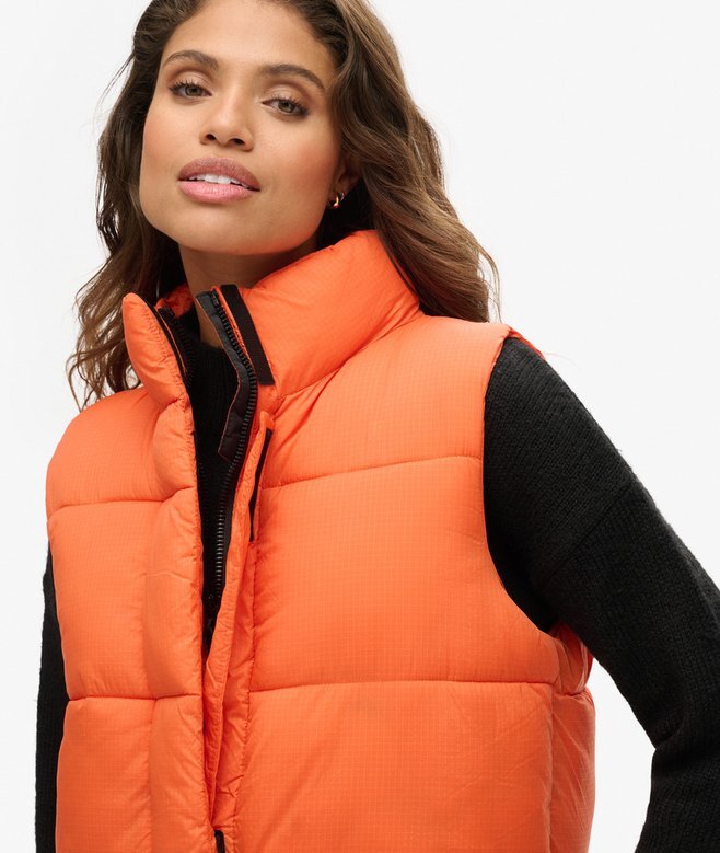 Ripstop Longline Puffer Västa Ripstop Longline Puffer Västa