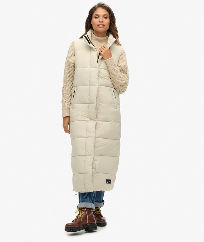 Ripstop Longline Puffer Västa Ripstop Longline Puffer Västa