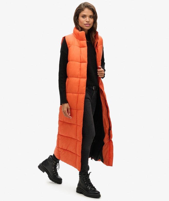 Ripstop Longline Puffer Västa Ripstop Longline Puffer Västa
