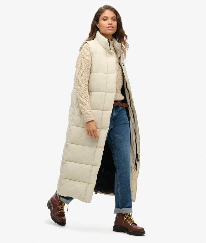 Ripstop Longline Puffer Västa Ripstop Longline Puffer Västa