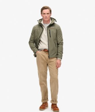 Ripstop Softshell Trekker-jacka med huva