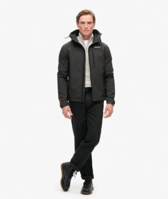 Ripstop Softshell Trekker-jacka med huva
