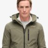 Ripstop Softshell Trekker-jacka med huva Ripstop Softshell Trekker-jacka med huva