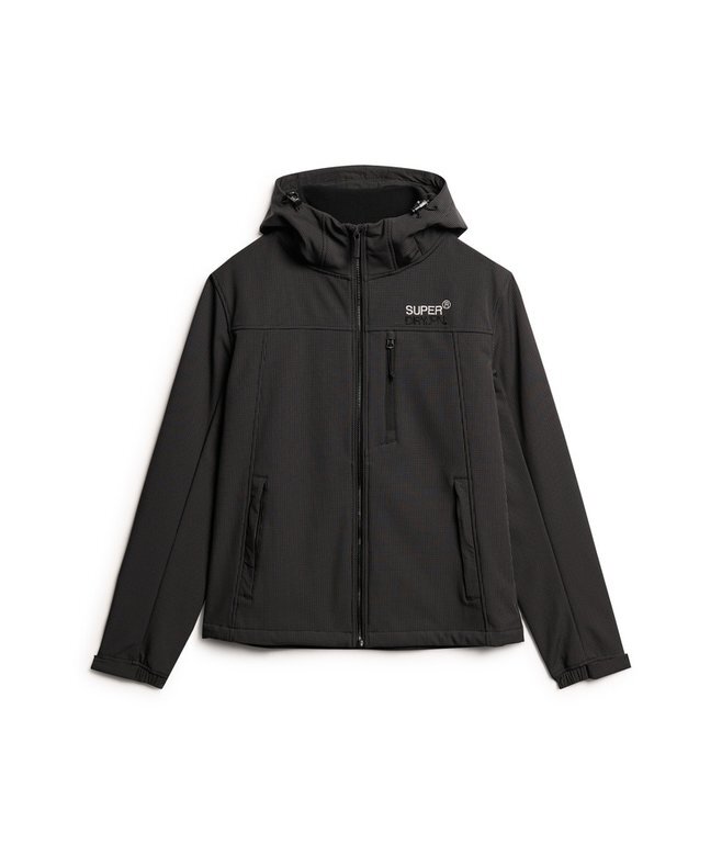 Ripstop Softshell Trekker-jacka med huva Ripstop Softshell Trekker-jacka med huva