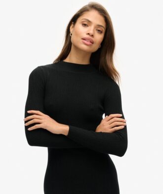 Rygglös bodycon-midiklänning