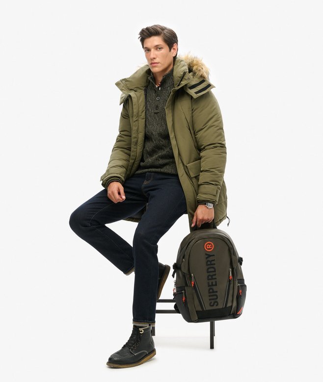 Ryggsäck med broderat Tarp-mönster Ryggsäck med broderat Tarp-mönster