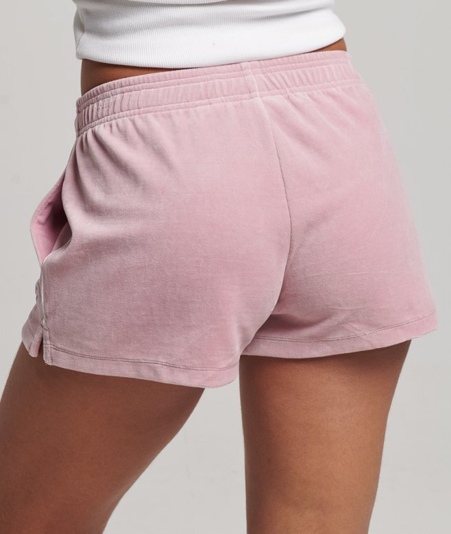 S-logotyp Velourshorts S-logotyp Velourshorts