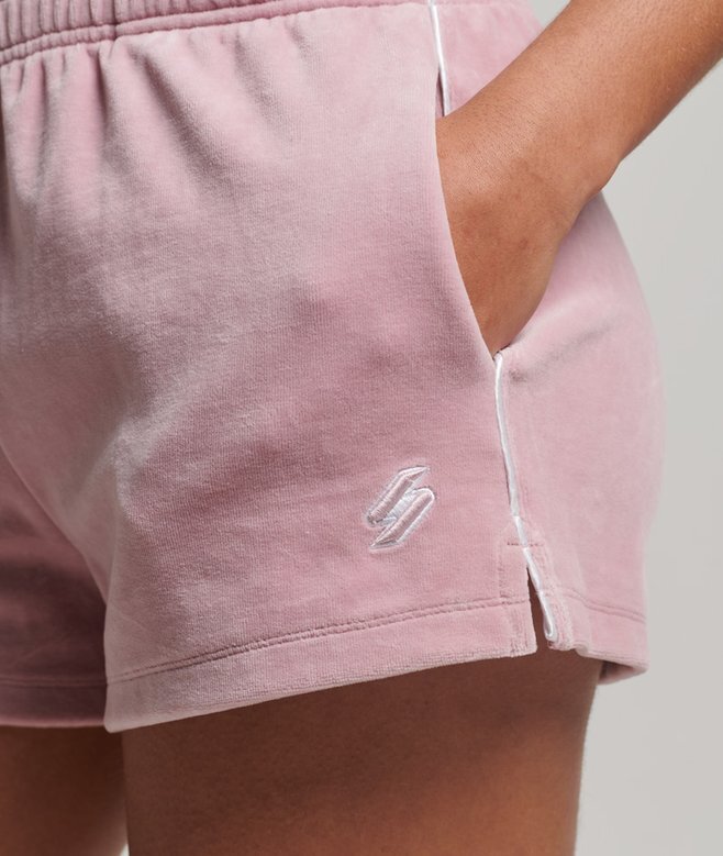 S-logotyp Velourshorts S-logotyp Velourshorts