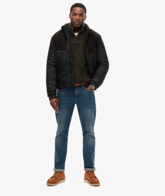 Sherpa Quilted Hybrid Jacket