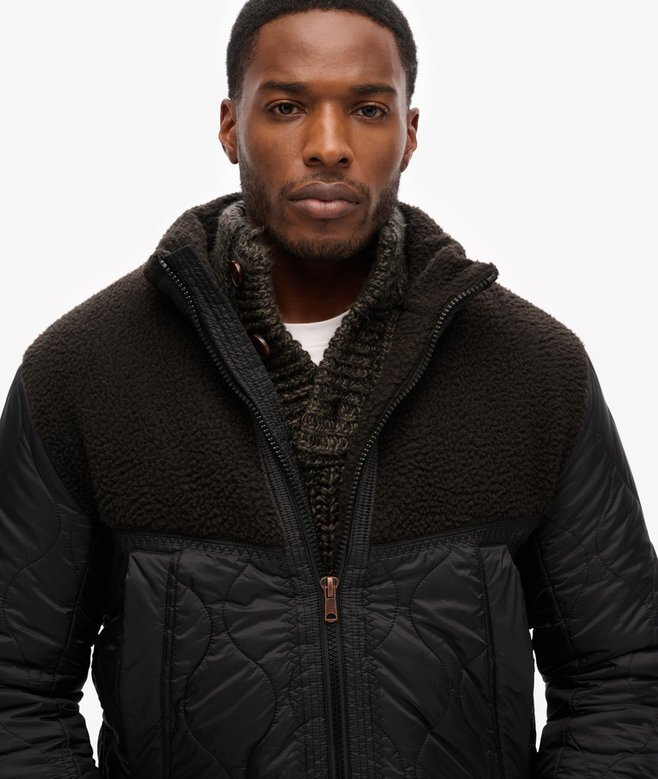 Sherpa Quilted Hybrid Jacket Sherpa Quilted Hybrid Jacket